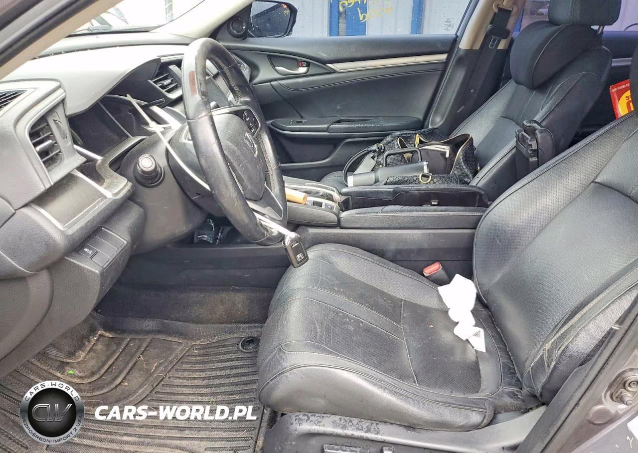 2017 Honda Civic Exl VIN:2HGFC1F79HH644102 - 7