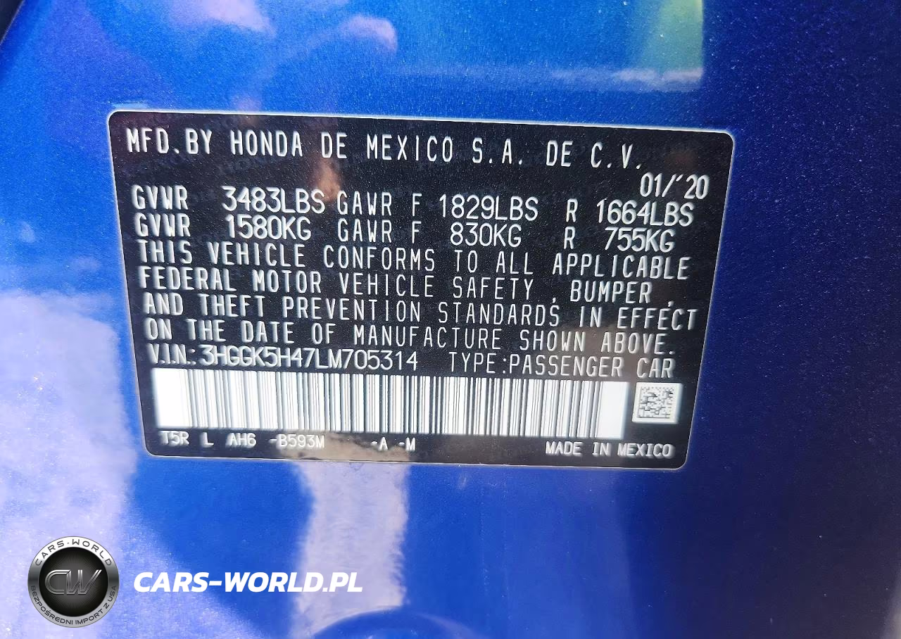2020 Honda Fit Lx VIN:3HGGK5H47LM705314 - 12