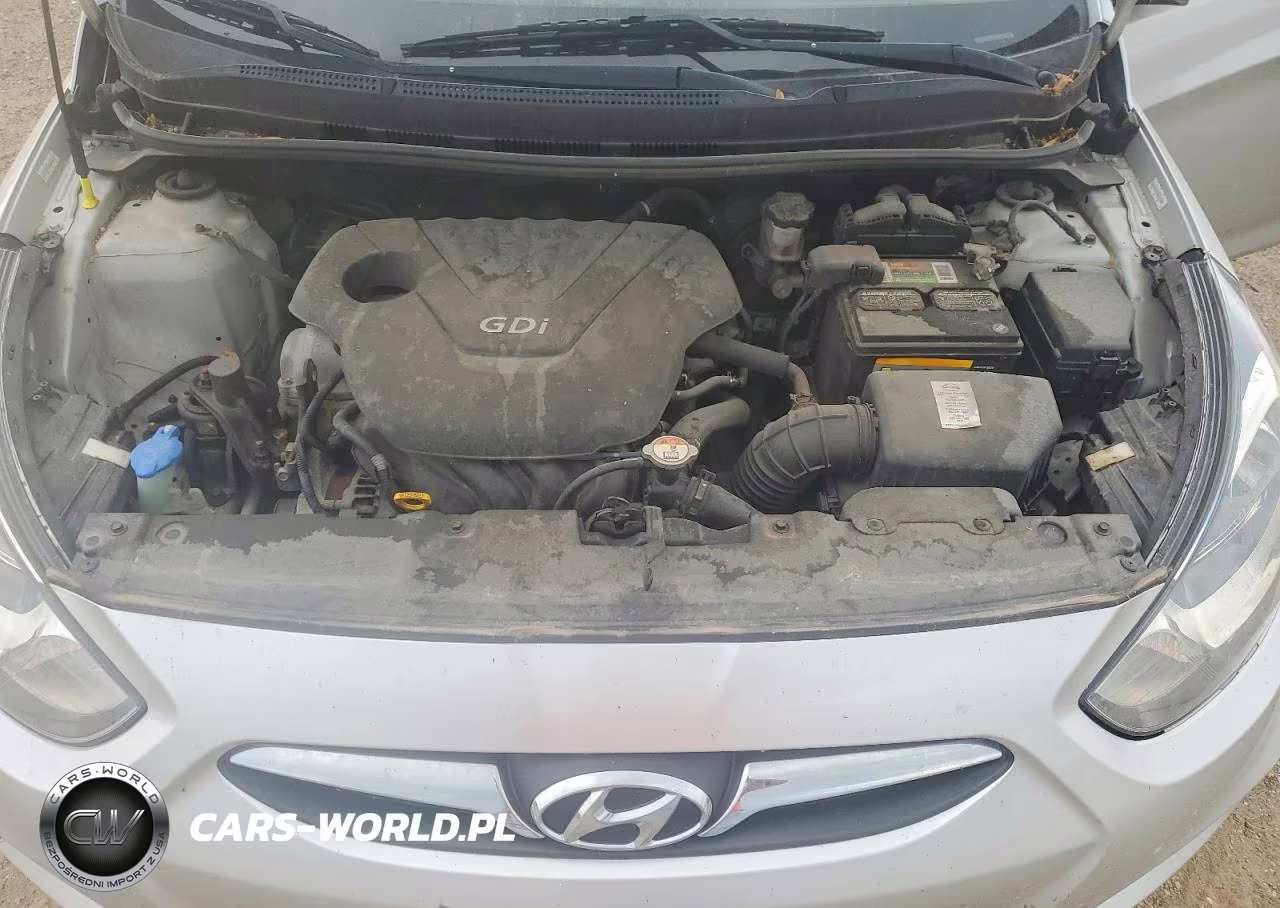 2013 Hyundai Accent Gls VIN:KMHCT4AE3DU335639 - 11