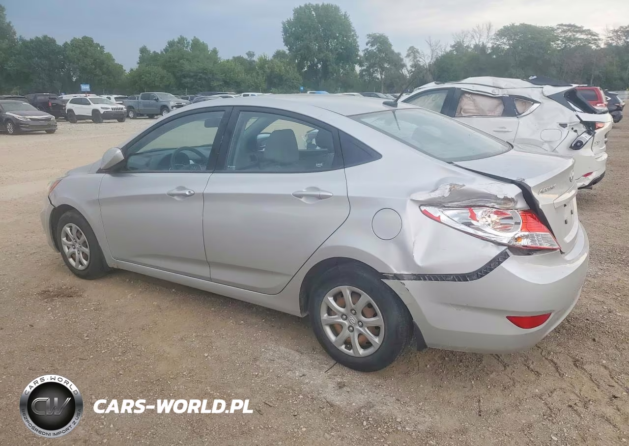 2013 Hyundai Accent Gls VIN:KMHCT4AE3DU335639 - 2