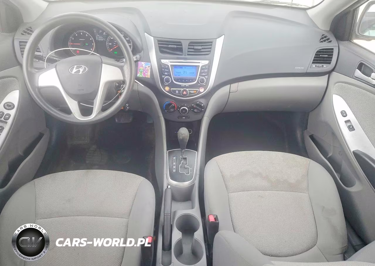2013 Hyundai Accent Gls VIN:KMHCT4AE3DU335639 - 8