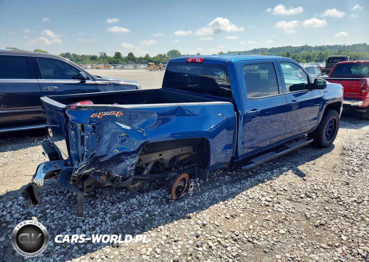 2017 Chevrolet Silverado K1500 Lt VIN:3GCUKREC5HG105689 - 3