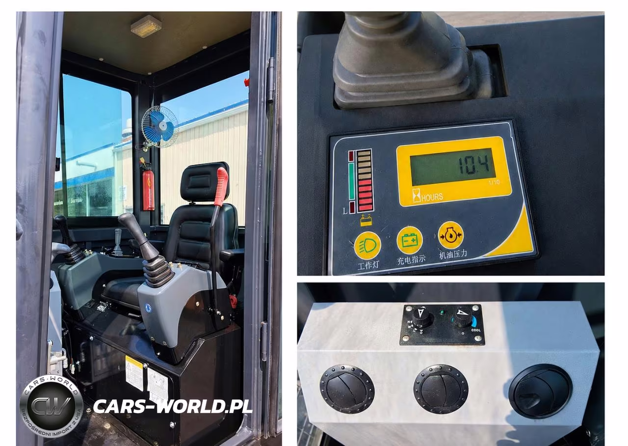 2024 3.5 Ton Mini Excavator Kubota D1703 Diesel Engine VIN:38913486 - 7