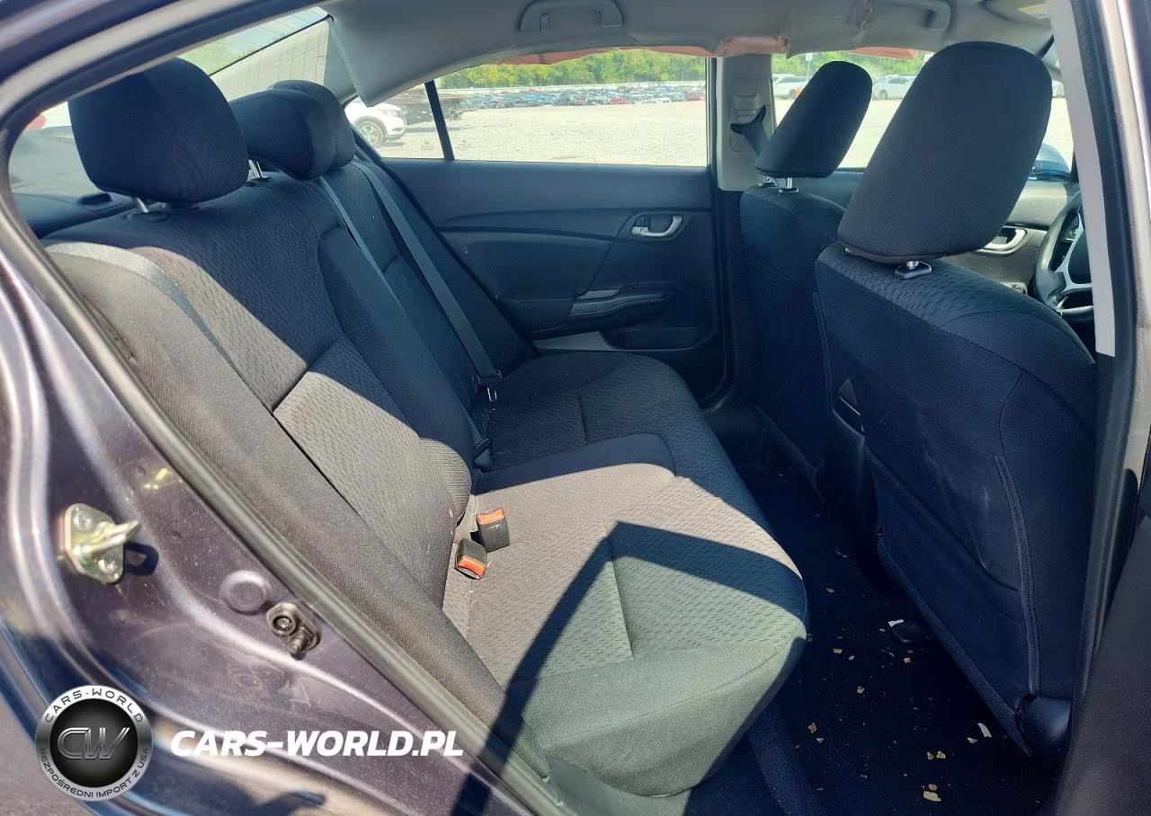 2014 Honda Civic Lx VIN:19XFB2F58EE006601 - 10