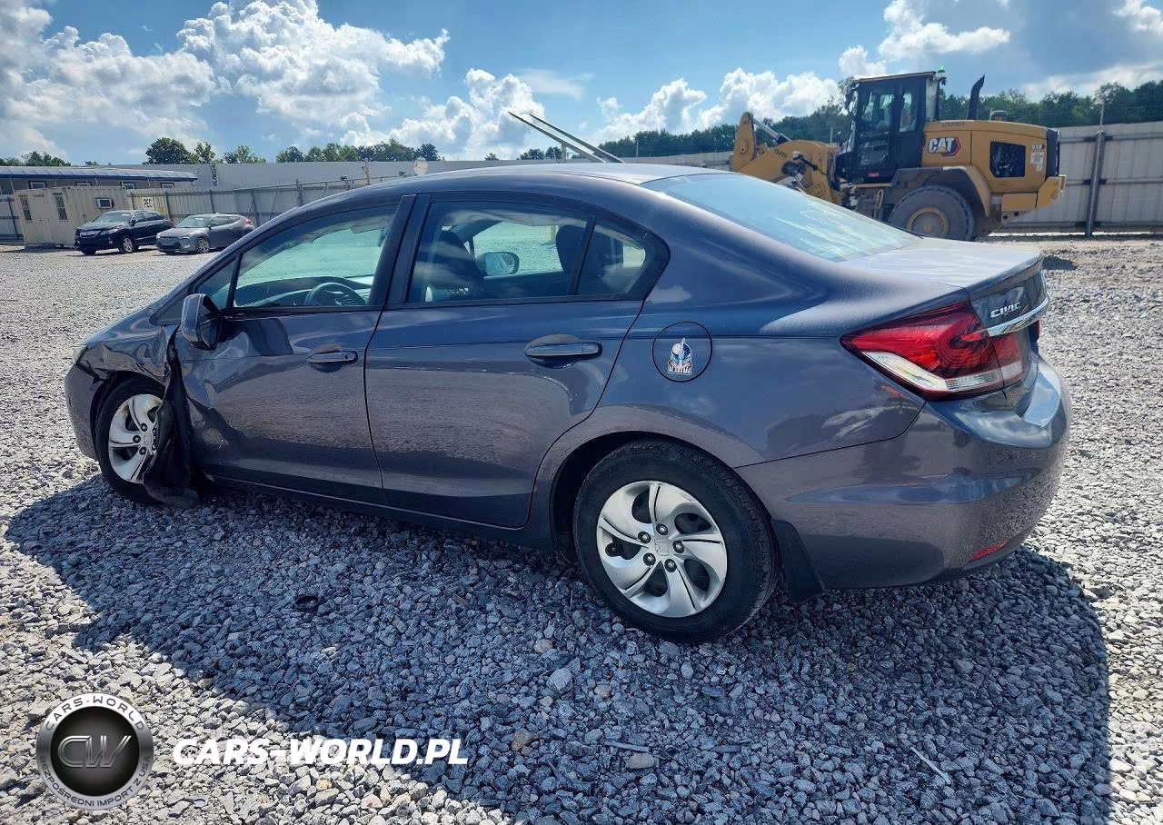 2014 Honda Civic Lx VIN:19XFB2F58EE006601 - 2