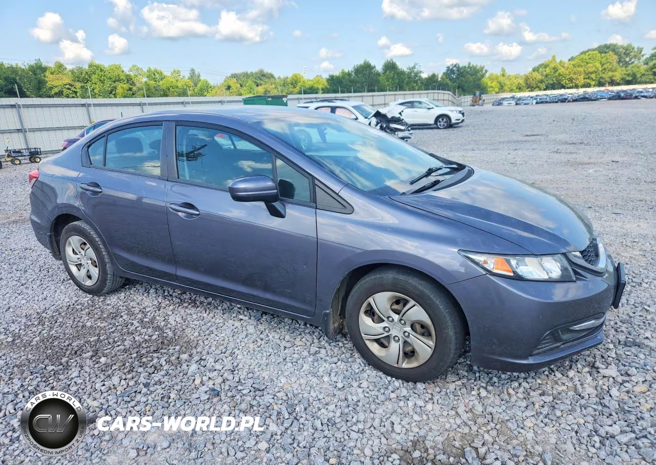 2014 Honda Civic Lx VIN:19XFB2F58EE006601 - 4