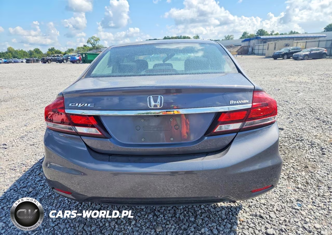 2014 Honda Civic Lx VIN:19XFB2F58EE006601 - 6