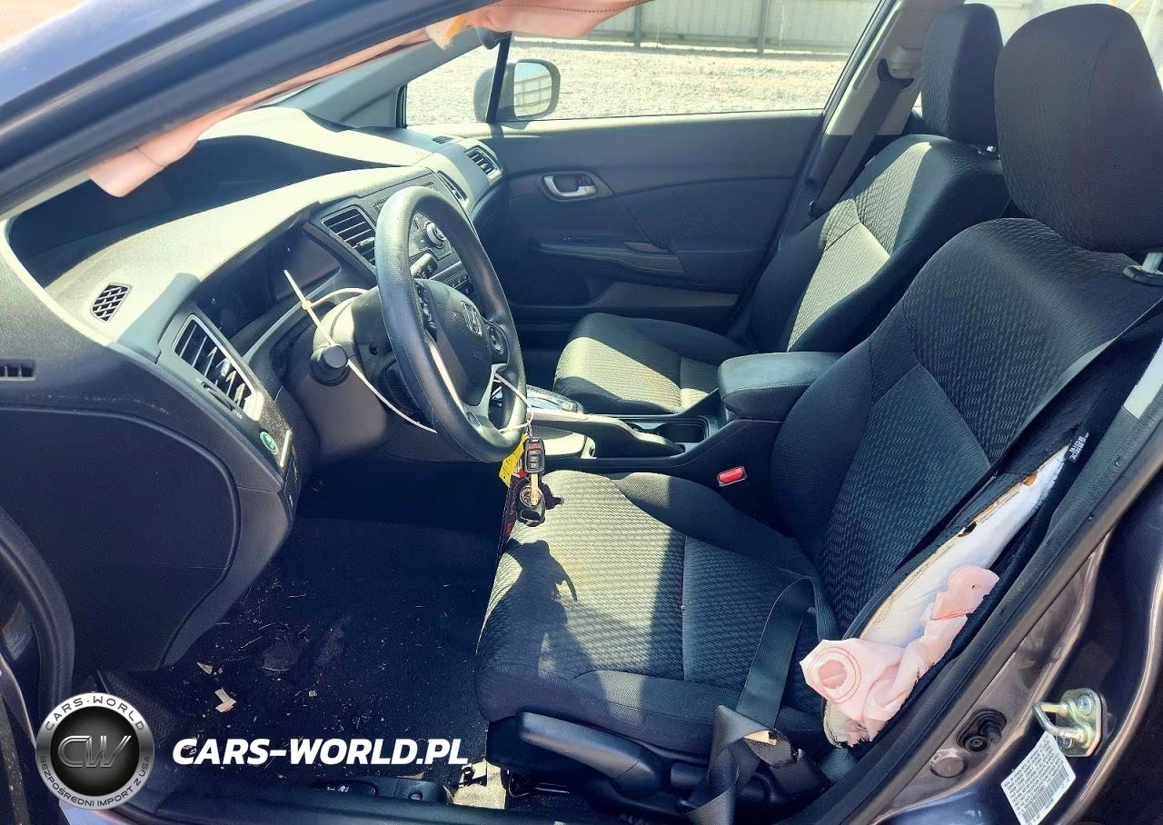 2014 Honda Civic Lx VIN:19XFB2F58EE006601 - 7