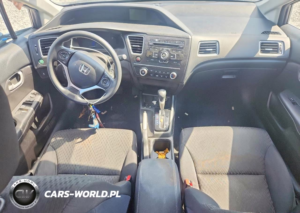2014 Honda Civic Lx VIN:19XFB2F58EE006601 - 8
