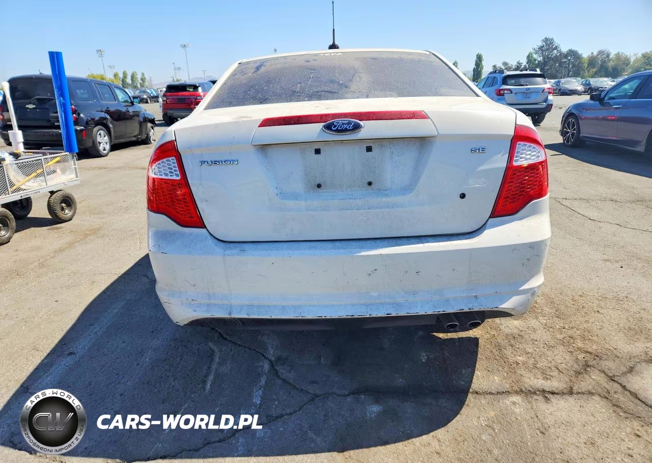 2010 Ford Fusion Se VIN:3FAHP0HA1AR301427 - 6