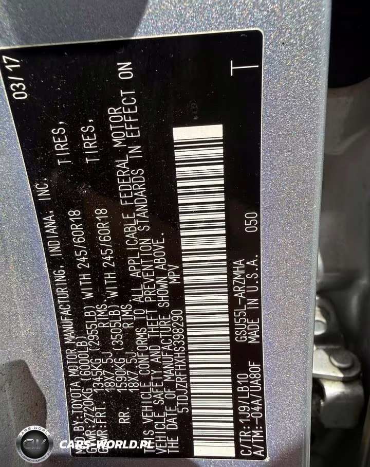 2017 Toyota Highlander Xle VIN:5TDJZRFHXHS398290 - 12