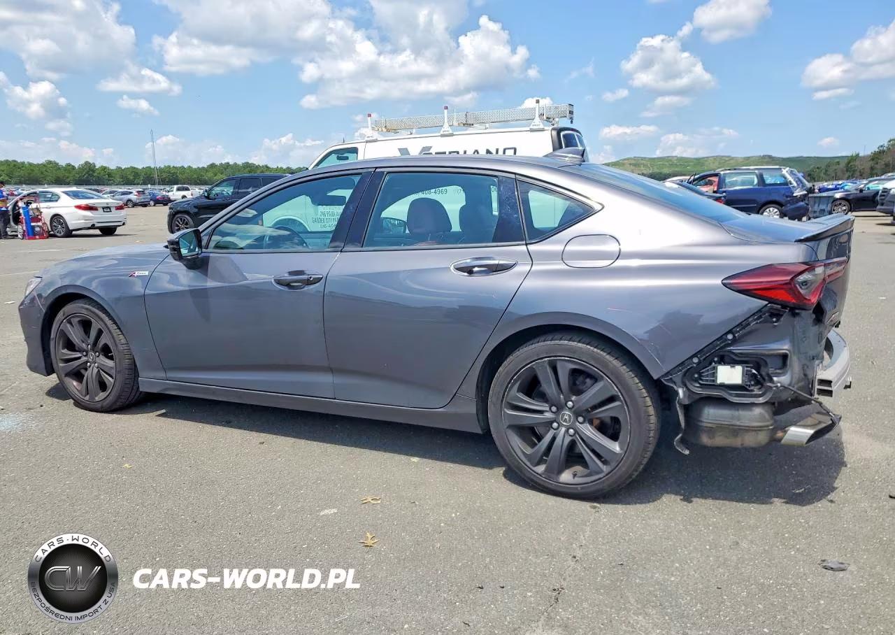 2022 Acura Tlx Tech A VIN:19UUB6F52NA002627 - 2