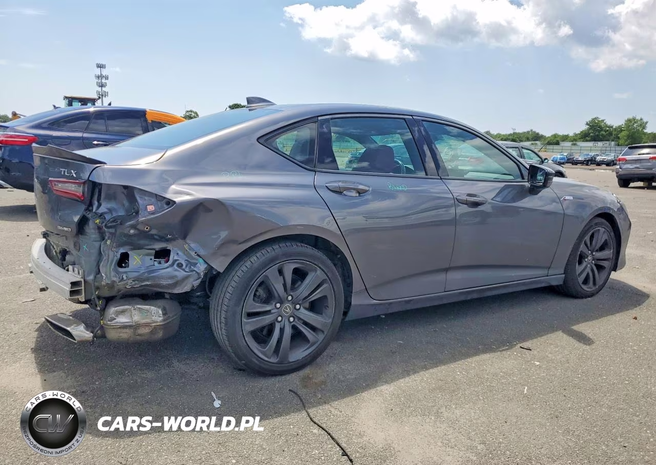 2022 Acura Tlx Tech A VIN:19UUB6F52NA002627 - 3