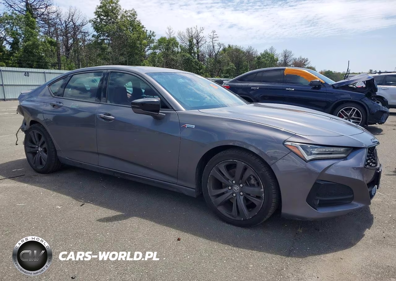 2022 Acura Tlx Tech A VIN:19UUB6F52NA002627 - 4