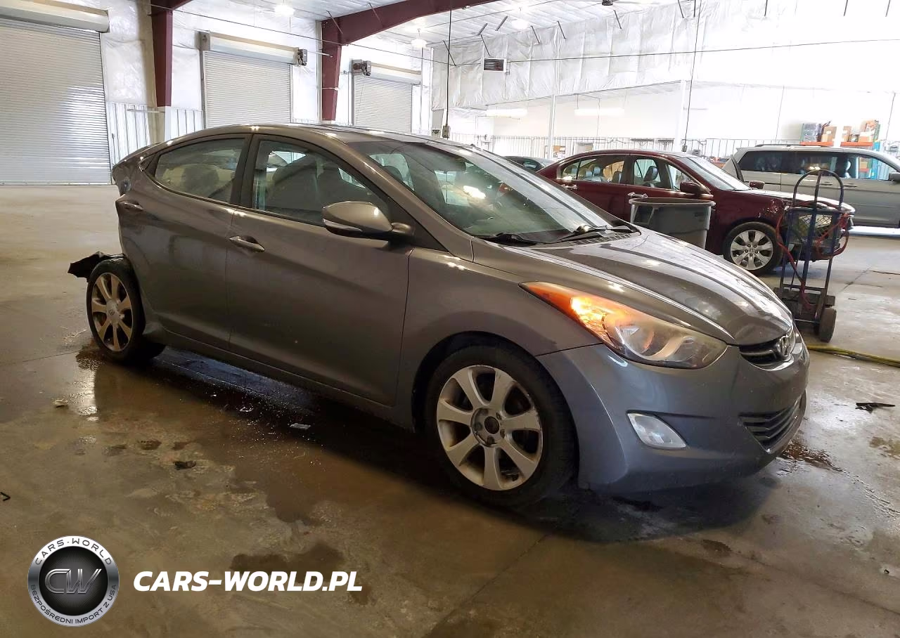 2011 Hyundai Elantra Limited VIN:5NPDH4AE8BH056866 - 4