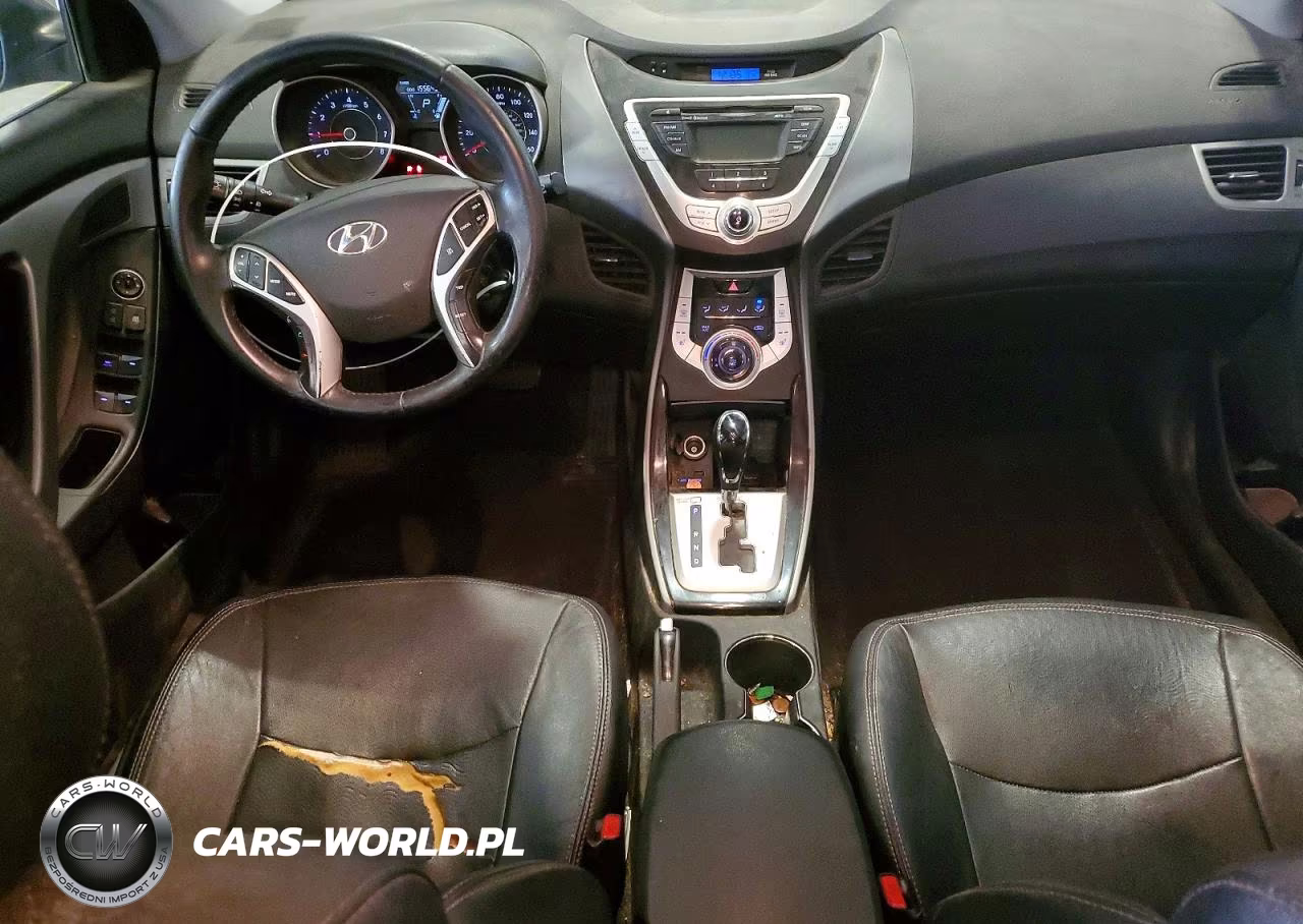 2011 Hyundai Elantra Limited VIN:5NPDH4AE8BH056866 - 8