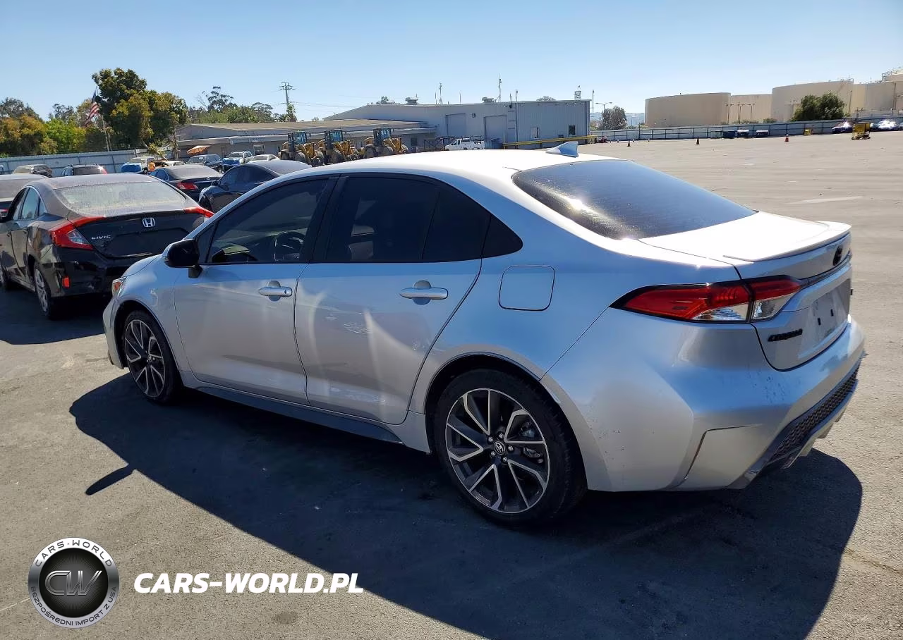 2022 Toyota Corolla Se VIN:JTDS4MCE3NJ085168 - 2