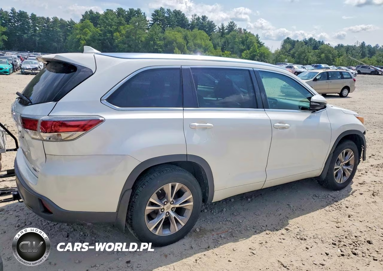 2015 Toyota Highlander Xle VIN:5TDJKRFH6FS123971 - 3