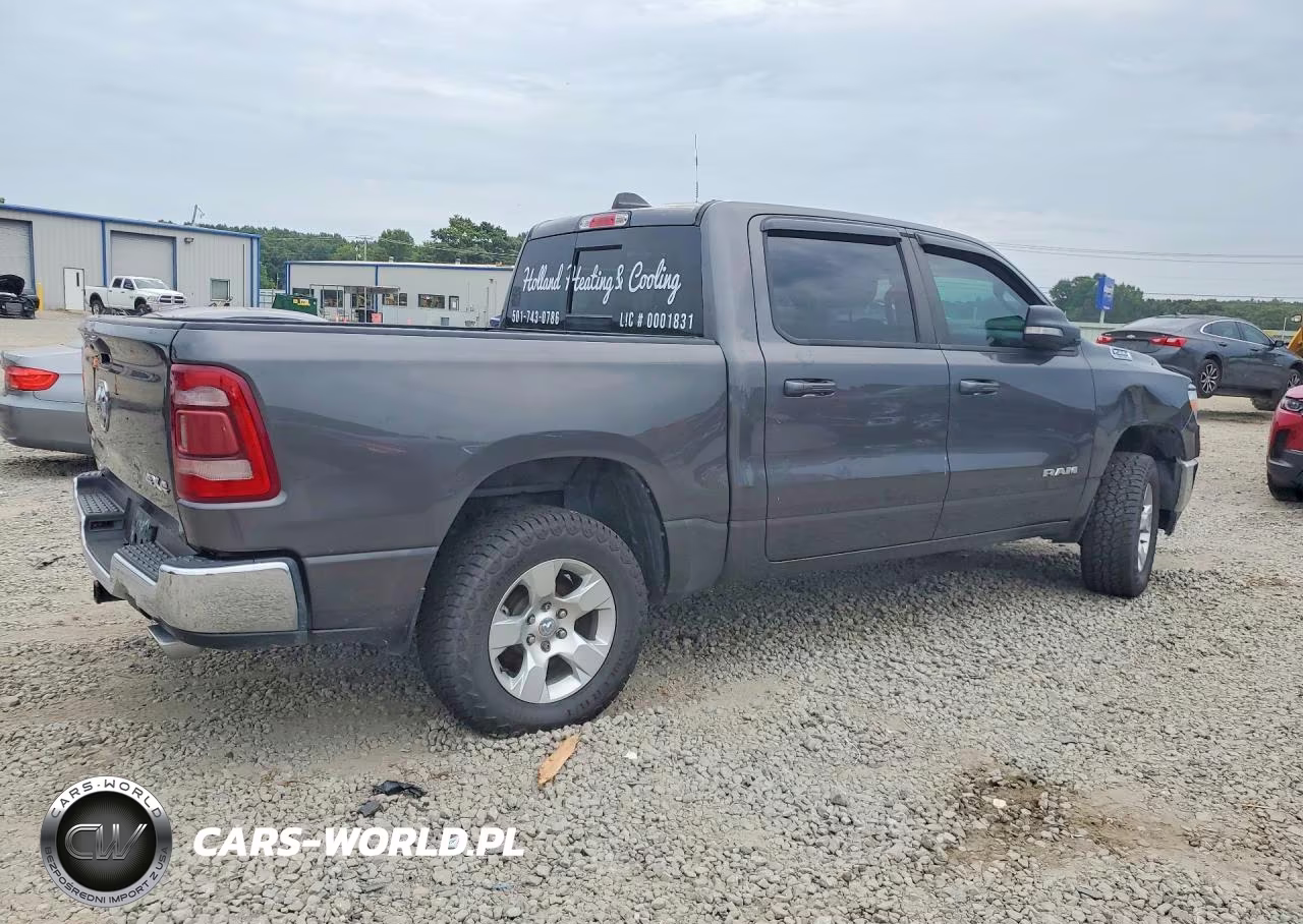2021 Ram 1500 Big Horn-Lone Star VIN:1C6SRFFT3MN632025 - 3