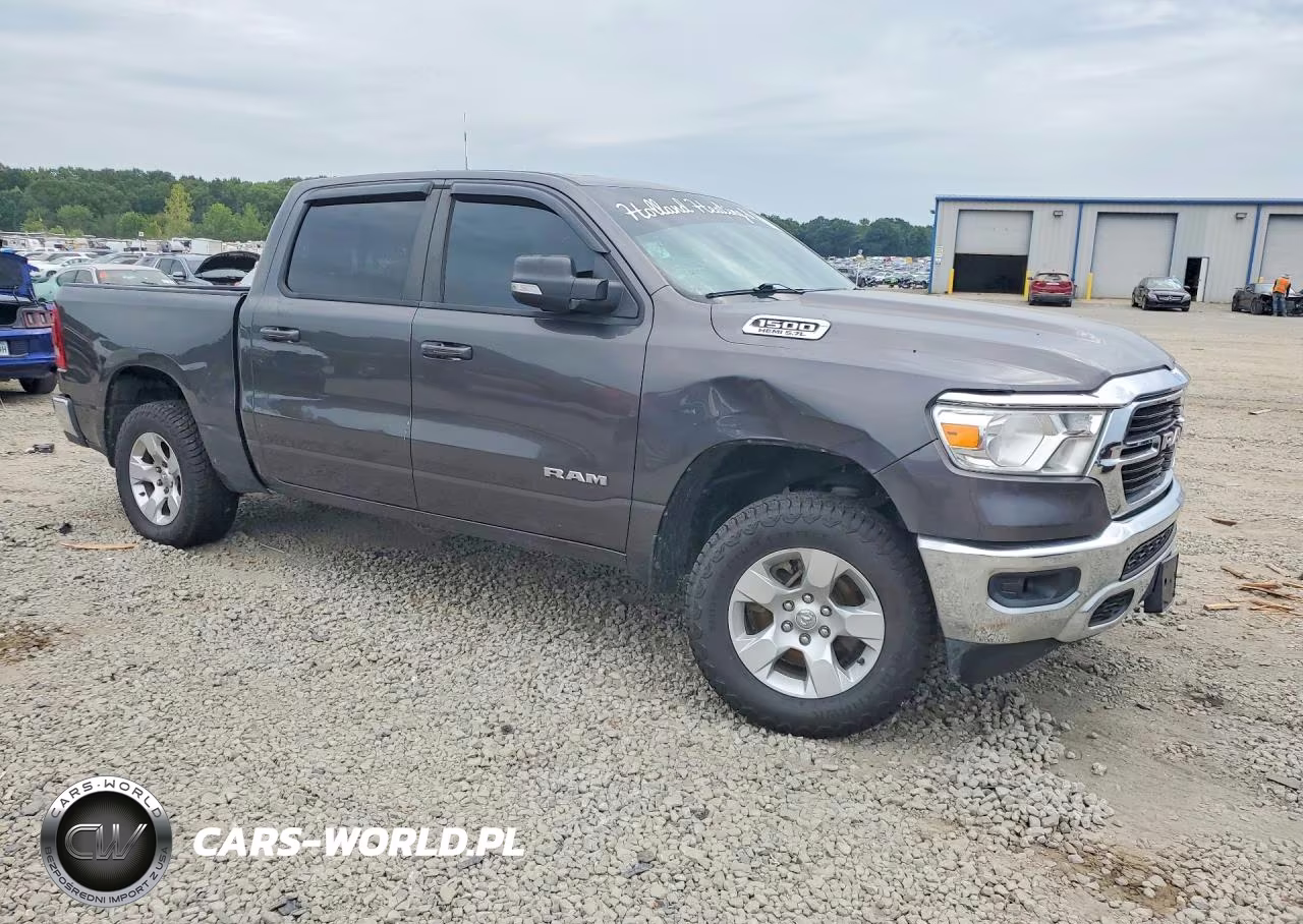 2021 Ram 1500 Big Horn-Lone Star VIN:1C6SRFFT3MN632025 - 4