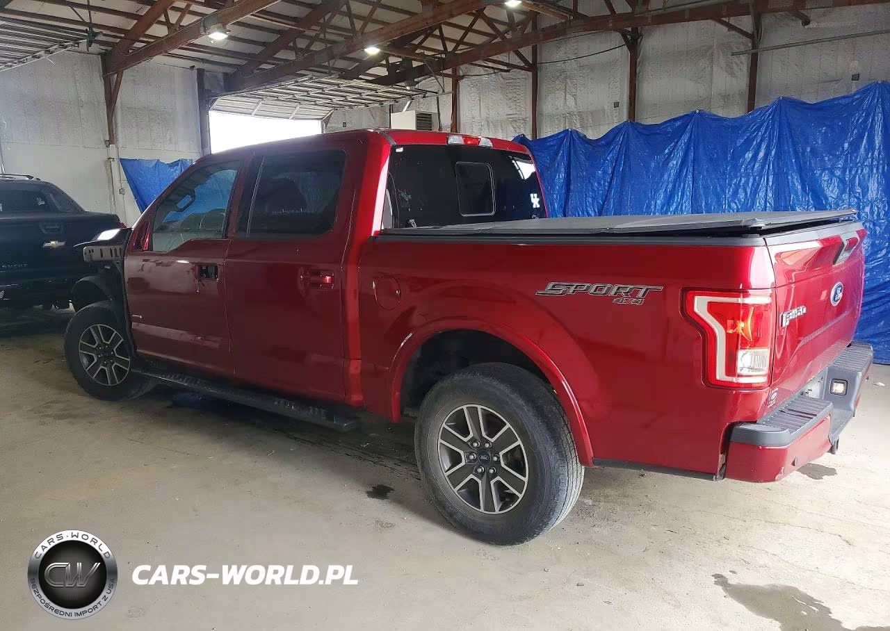 2017 Ford F150 Supercrew VIN:1FTEW1EPXHFA22760 - 2