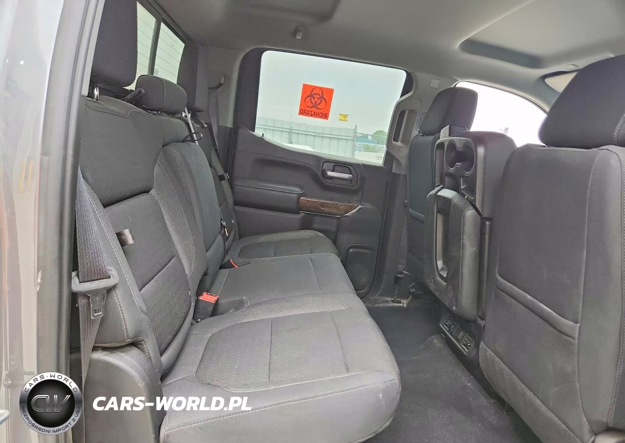 2021 GMC Sierra K1500 Sle VIN:3GTU9BET2MG366498 - 10