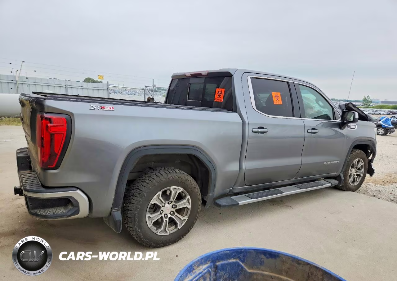2021 GMC Sierra K1500 Sle VIN:3GTU9BET2MG366498 - 3