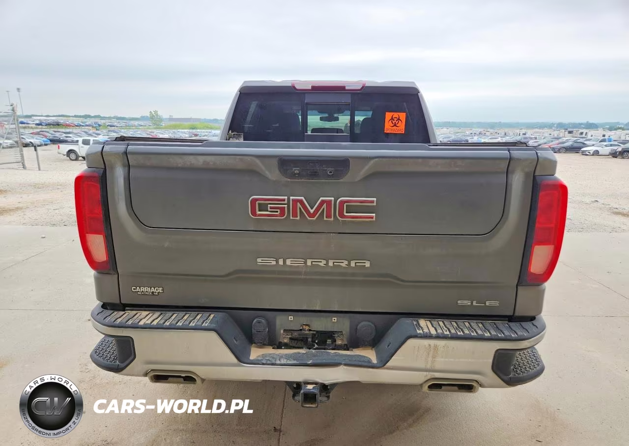 2021 GMC Sierra K1500 Sle VIN:3GTU9BET2MG366498 - 6