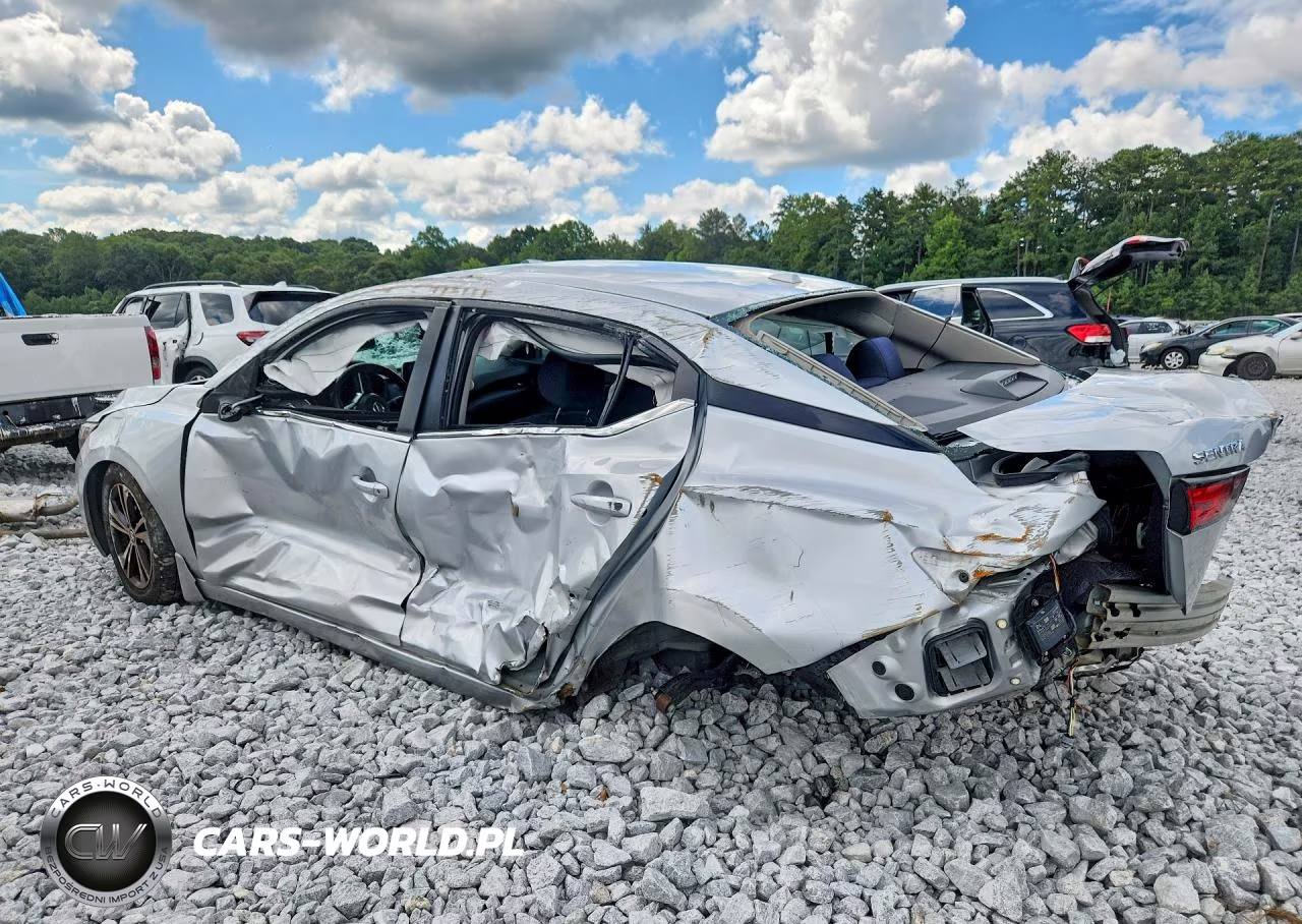 2021 Nissan Sentra Sv VIN:3N1AB8CVXMY331834 - 2