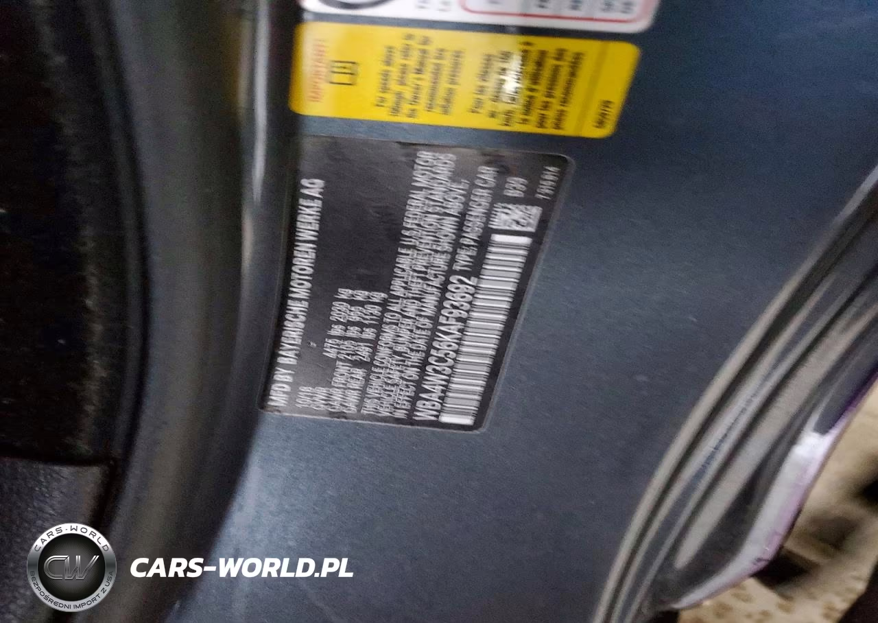 2019 BMW 430I VIN:WBA4W3C56KAF93692 - 12
