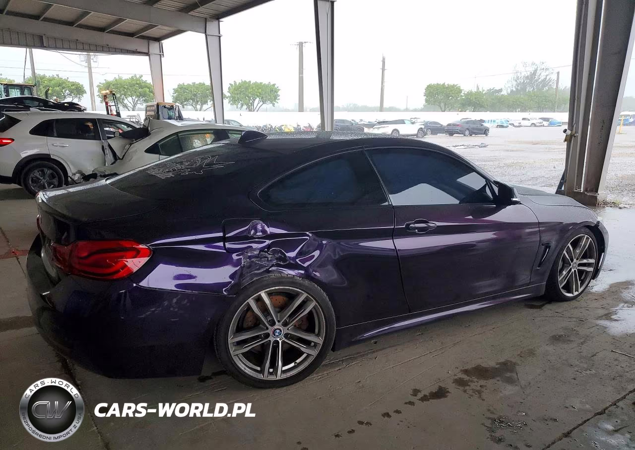 2019 BMW 430I VIN:WBA4W3C56KAF93692 - 3