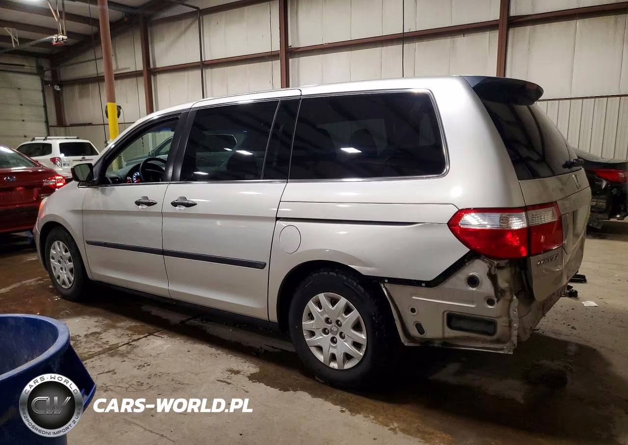 2007 Honda Odyssey Lx VIN:5FNRL382X7B142986 - 2