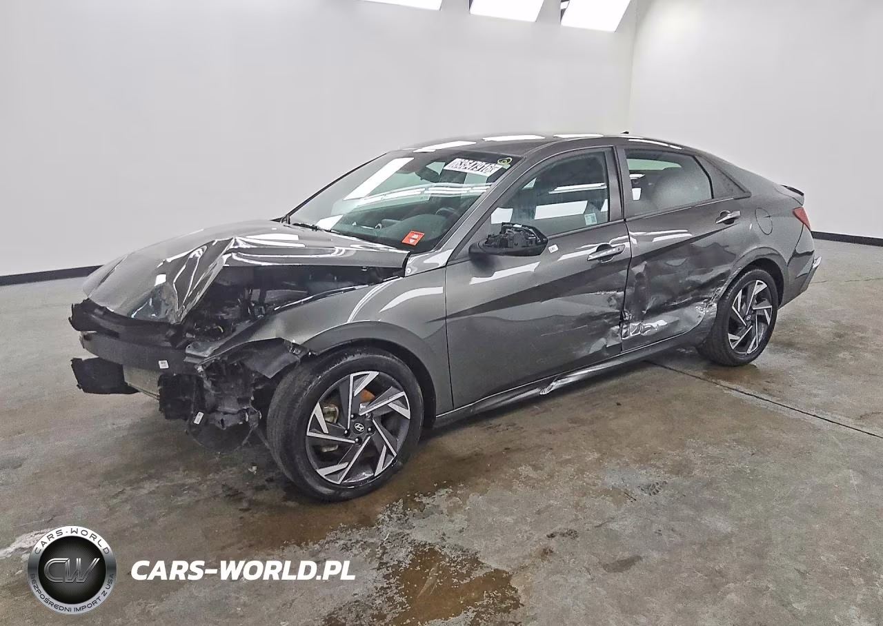 2025 Hyundai Elantra Sel Sport VIN:KMHLM4DG3SU083527 - 1