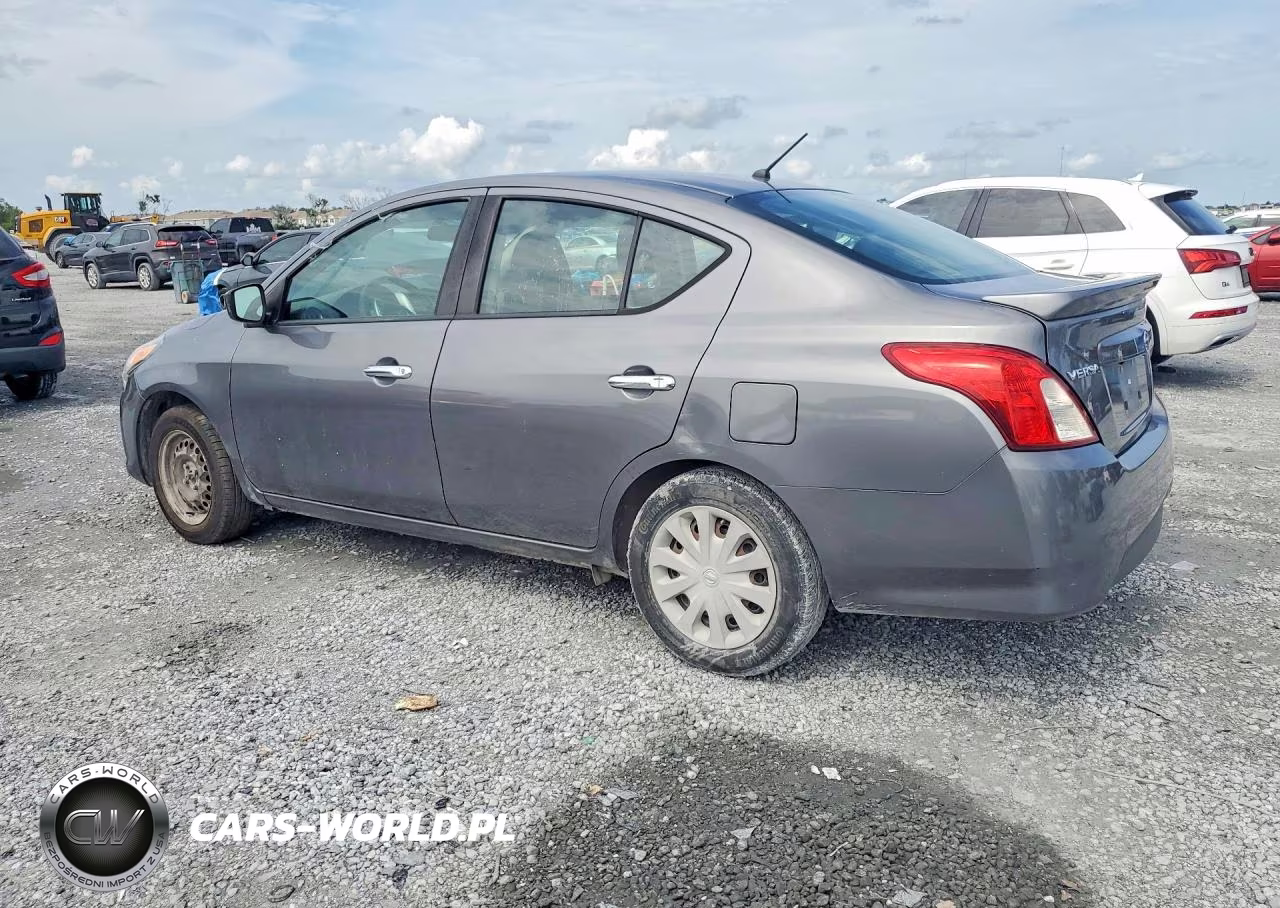 2019 Nissan Versa Sv VIN:3N1CN7AP0KL844258 - 2