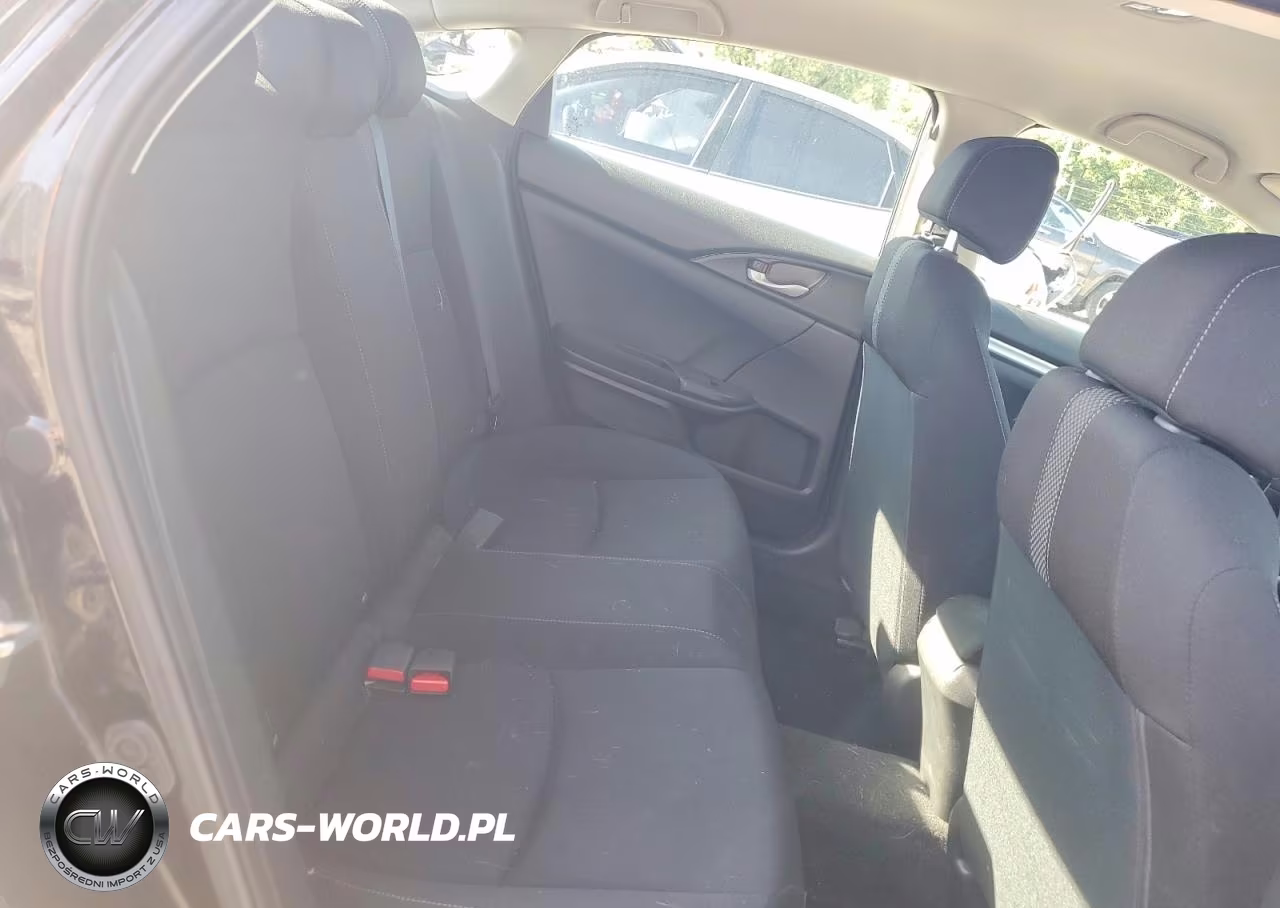 2019 Honda Civic Lx VIN:19XFC2F61KE010555 - 10