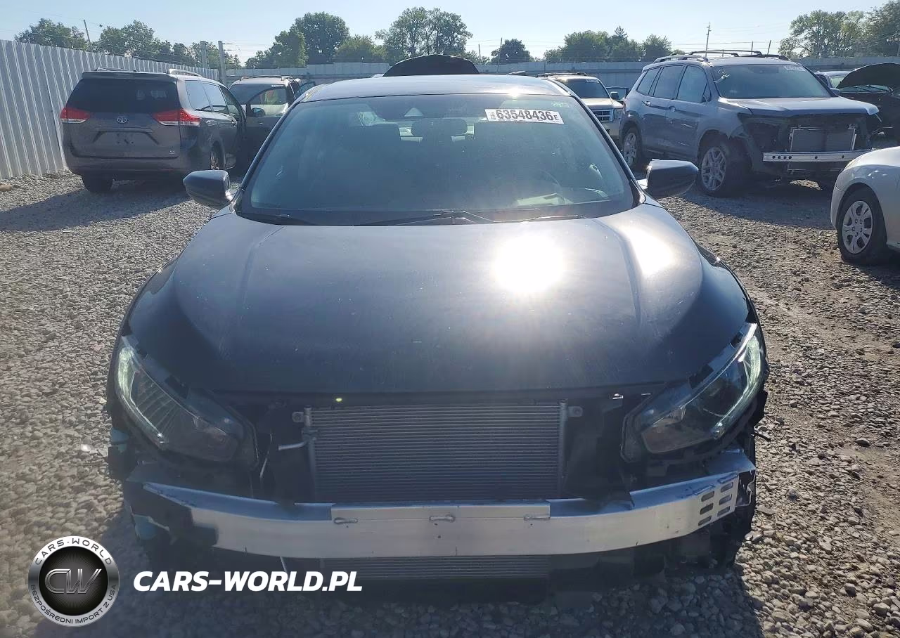2019 Honda Civic Lx VIN:19XFC2F61KE010555 - 5