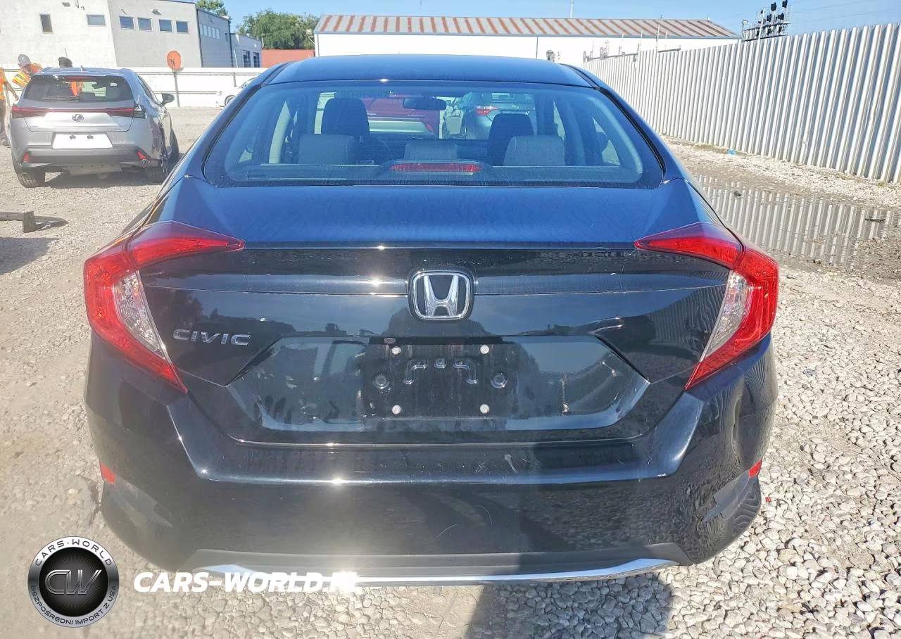 2019 Honda Civic Lx VIN:19XFC2F61KE010555 - 6