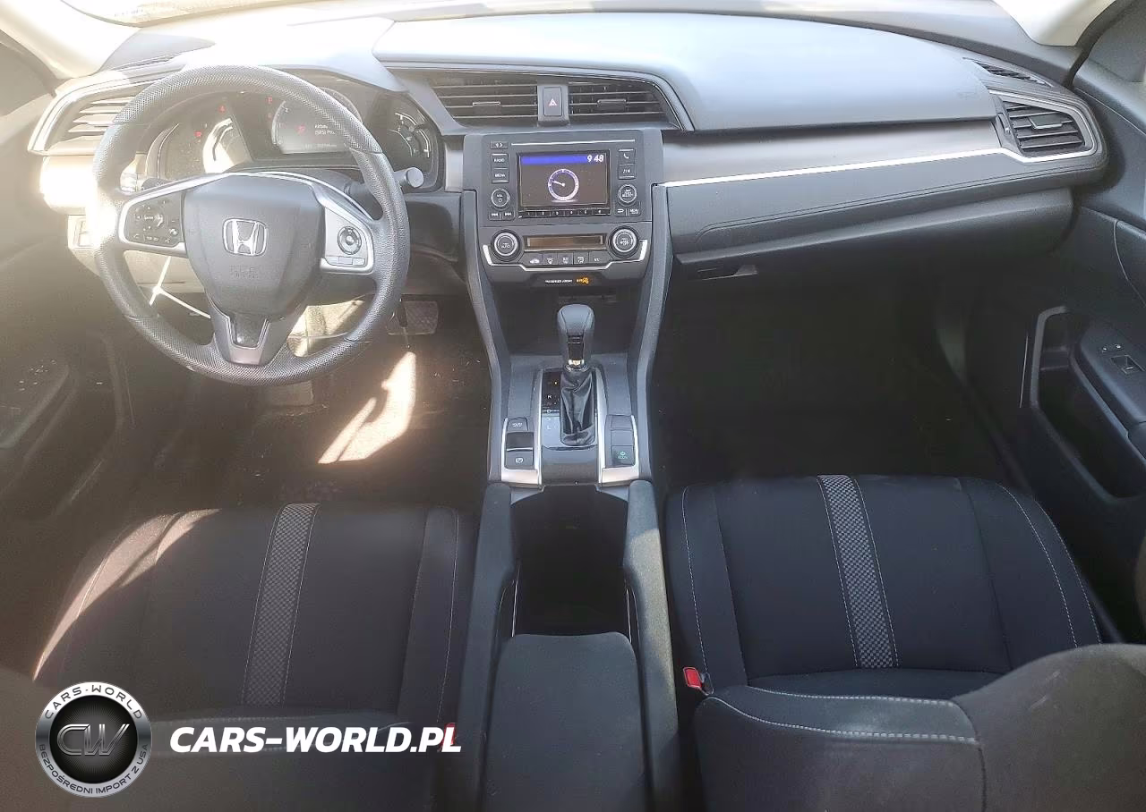 2019 Honda Civic Lx VIN:19XFC2F61KE010555 - 8