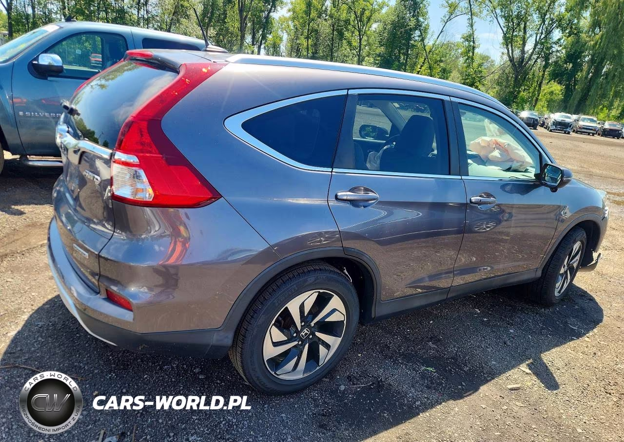 2015 Honda Cr-V Touring VIN:5J6RM4H93FL053802 - 3