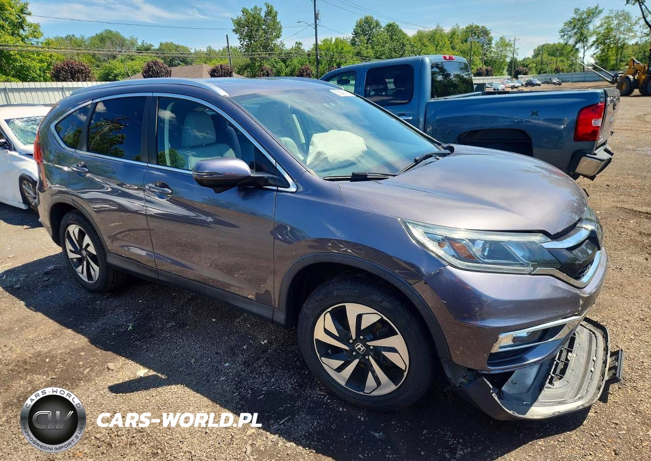 2015 Honda Cr-V Touring VIN:5J6RM4H93FL053802 - 4