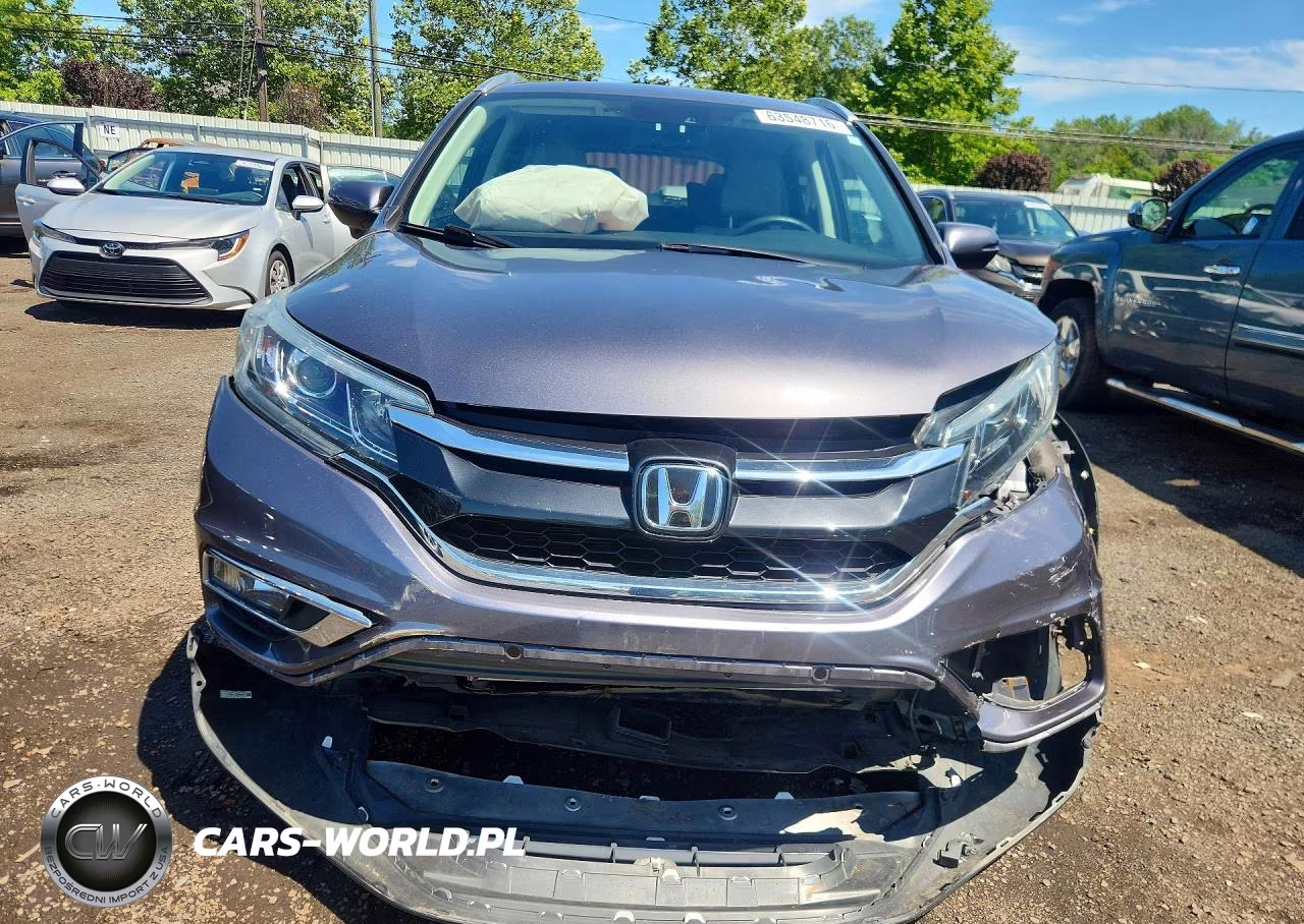 2015 Honda Cr-V Touring VIN:5J6RM4H93FL053802 - 5