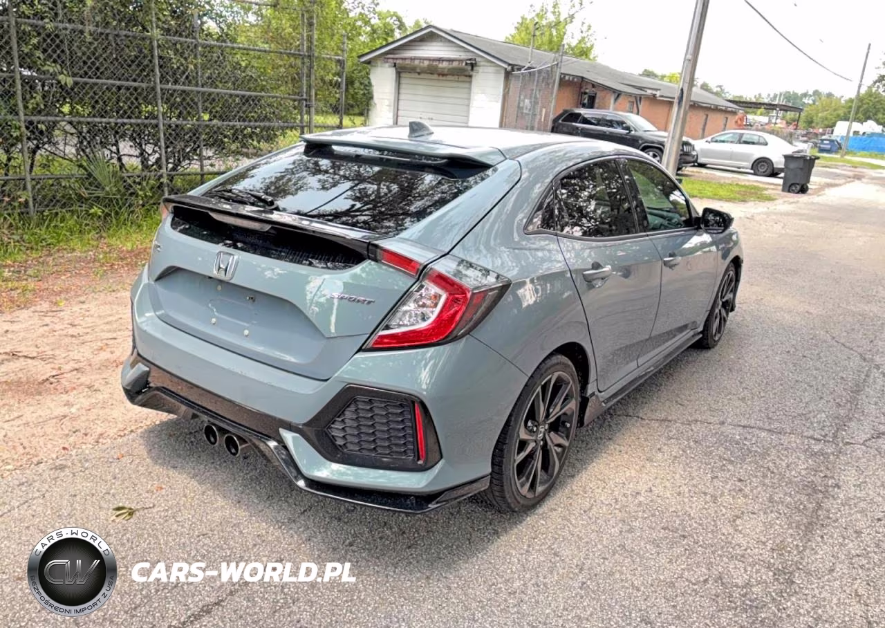 2017 Honda Civic Sport VIN:SHHFK7H46HU228097 - 4