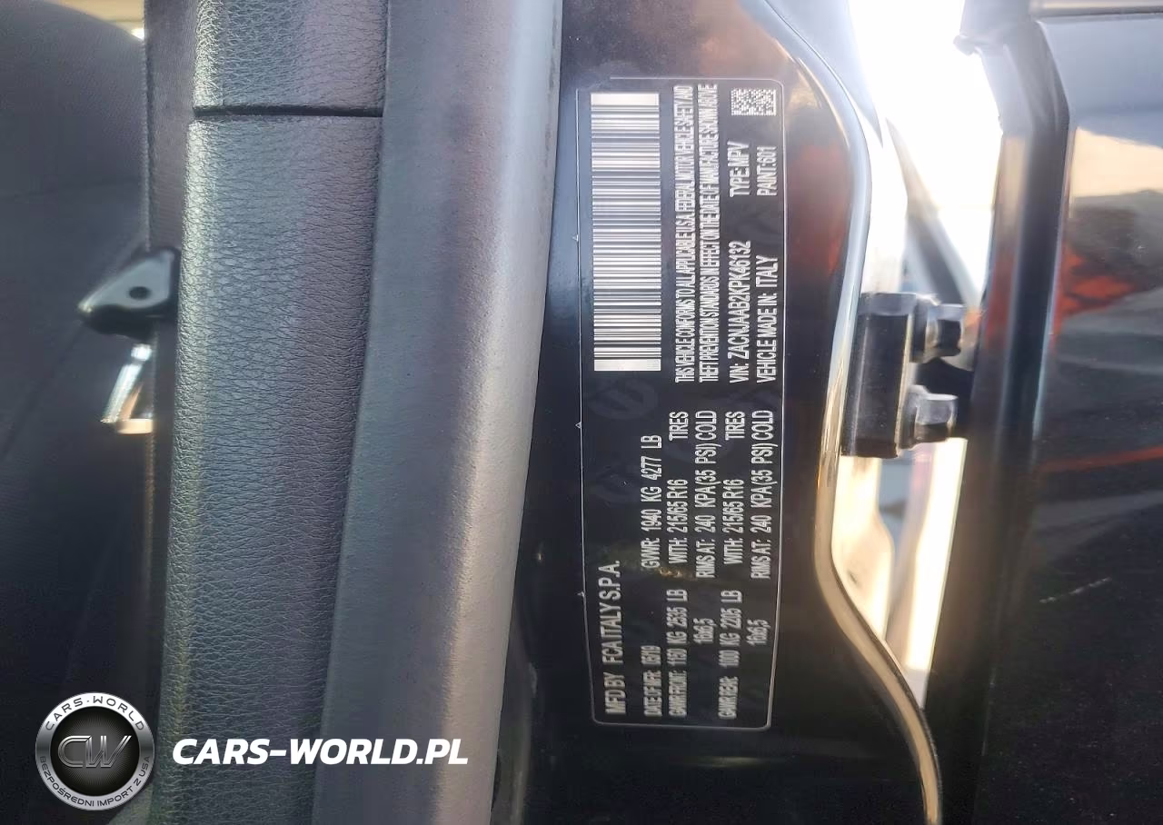2019 Jeep Renegade Sport VIN:ZACNJAAB2KPK46132 - 13