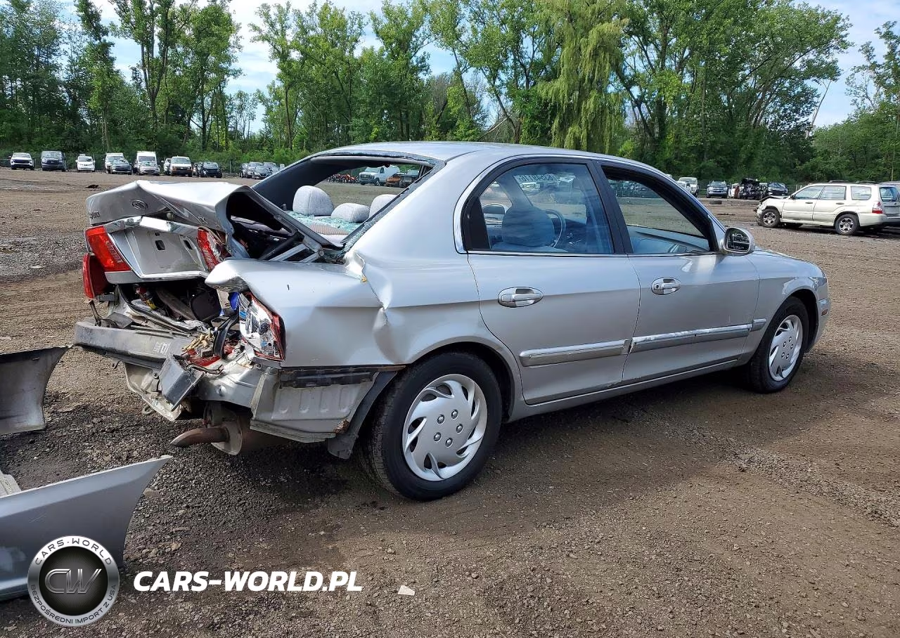 2004 Kia Optima Lx VIN:KNAGD126X45271759 - 3