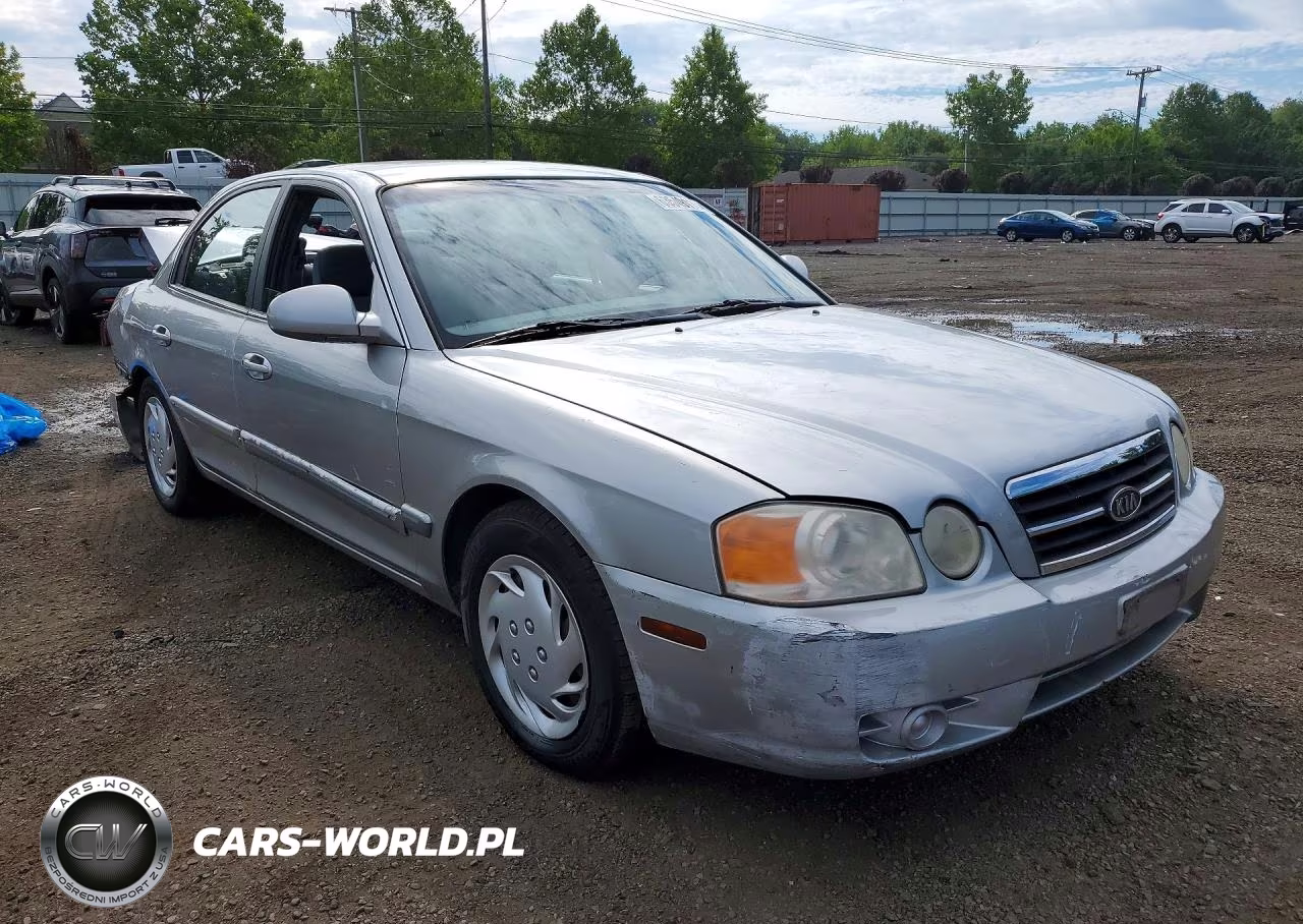 2004 Kia Optima Lx VIN:KNAGD126X45271759 - 4