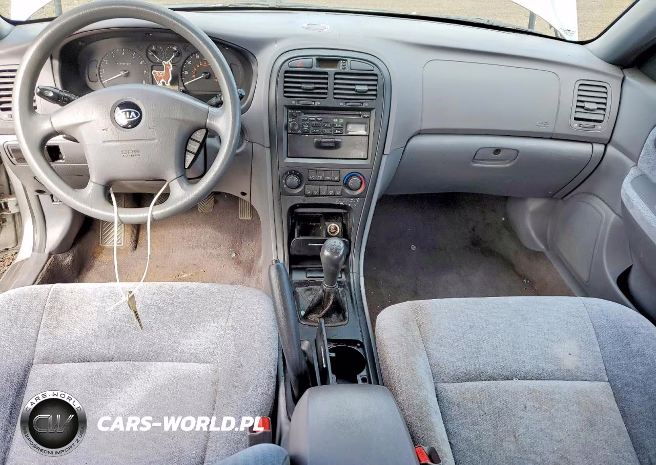 2004 Kia Optima Lx VIN:KNAGD126X45271759 - 8