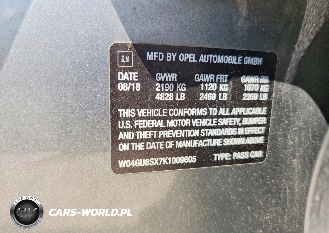 2019 Buick Regal Tourx Awd Preferred VIN:W04GU8SX7K1009605 - 12