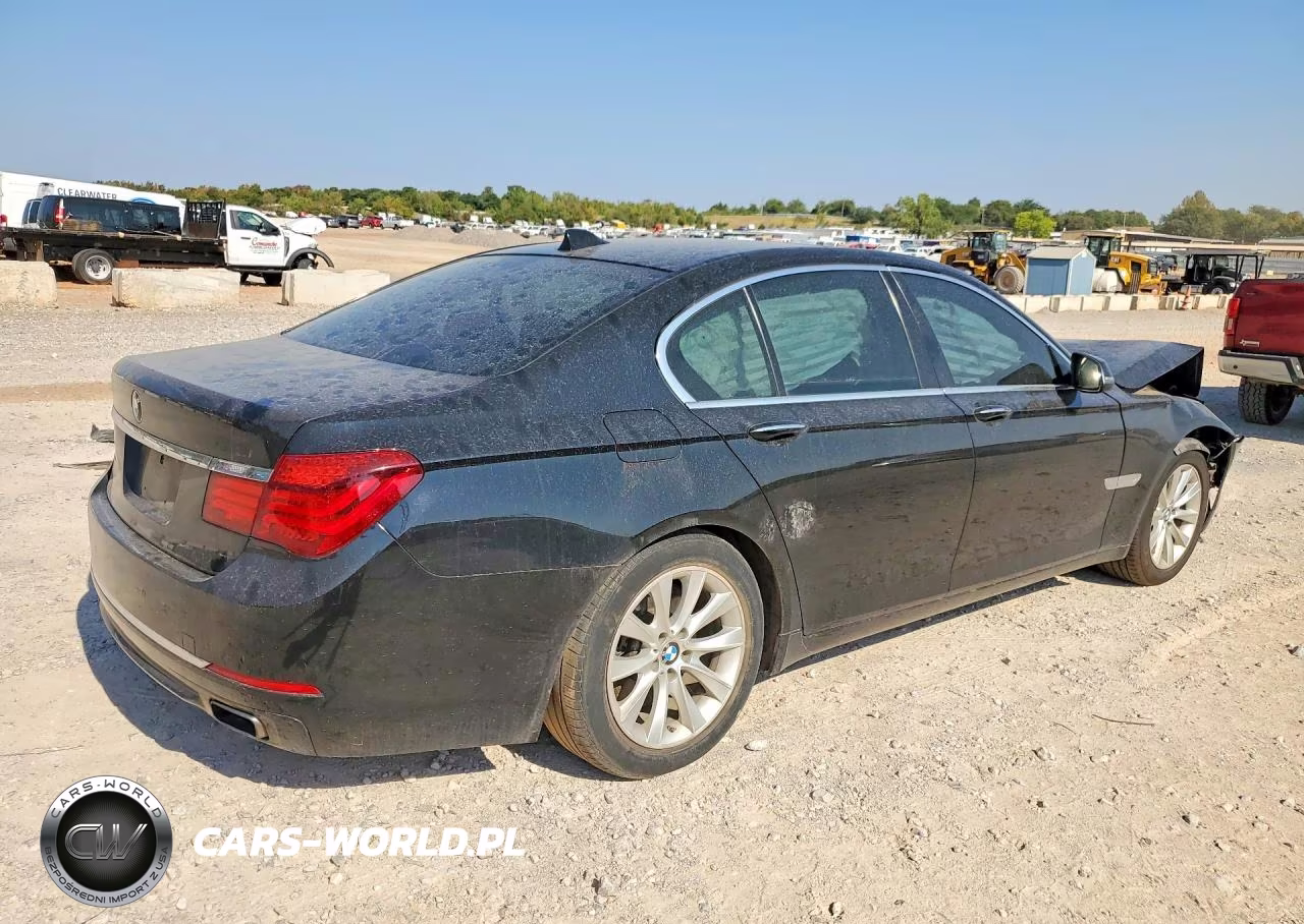 2014 BMW 740 I VIN:WBAYA6C59ED144430 - 3