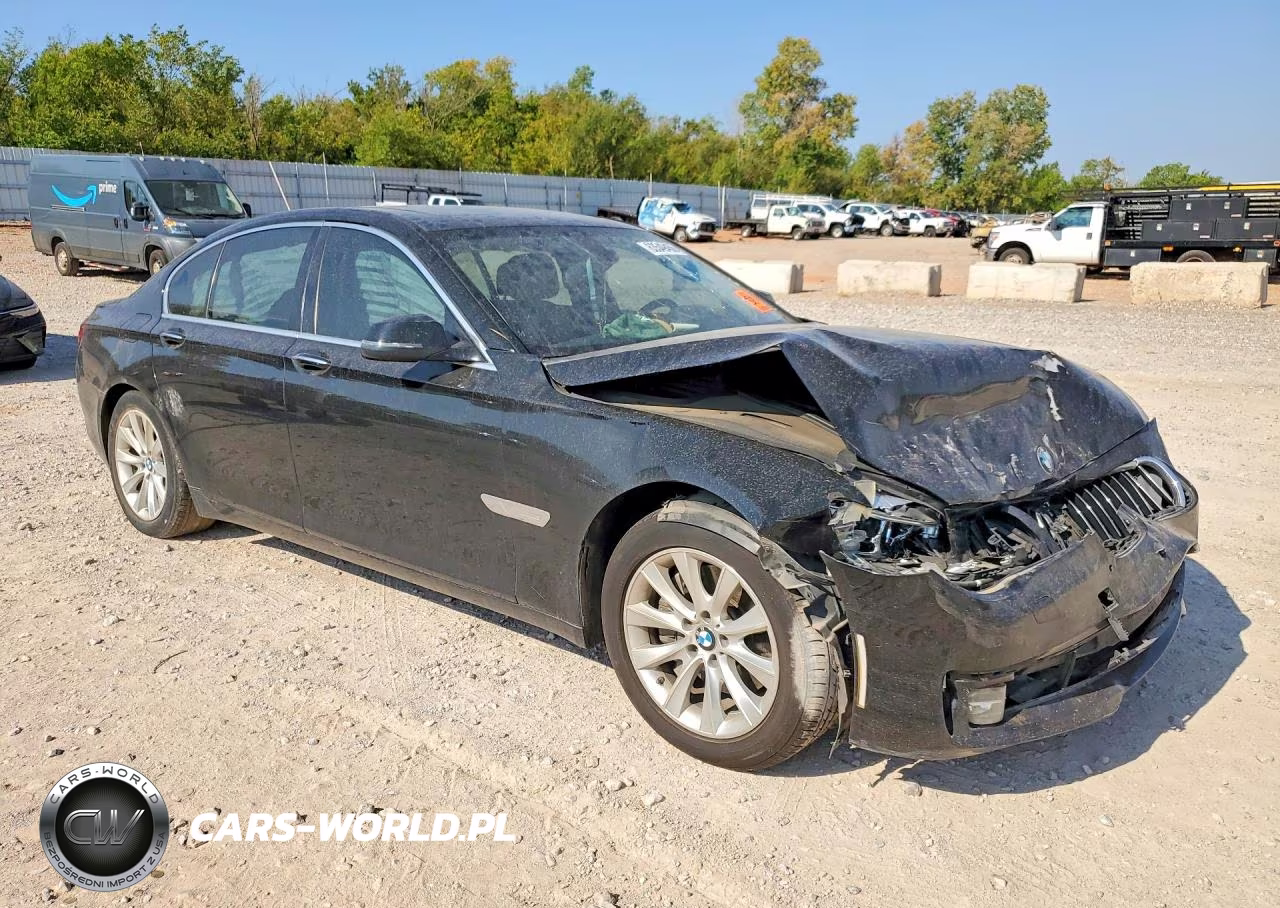 2014 BMW 740 I VIN:WBAYA6C59ED144430 - 4