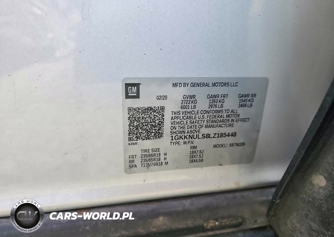 2020 GMC Acadia Slt VIN:1GKKNULS8LZ185448 - 13
